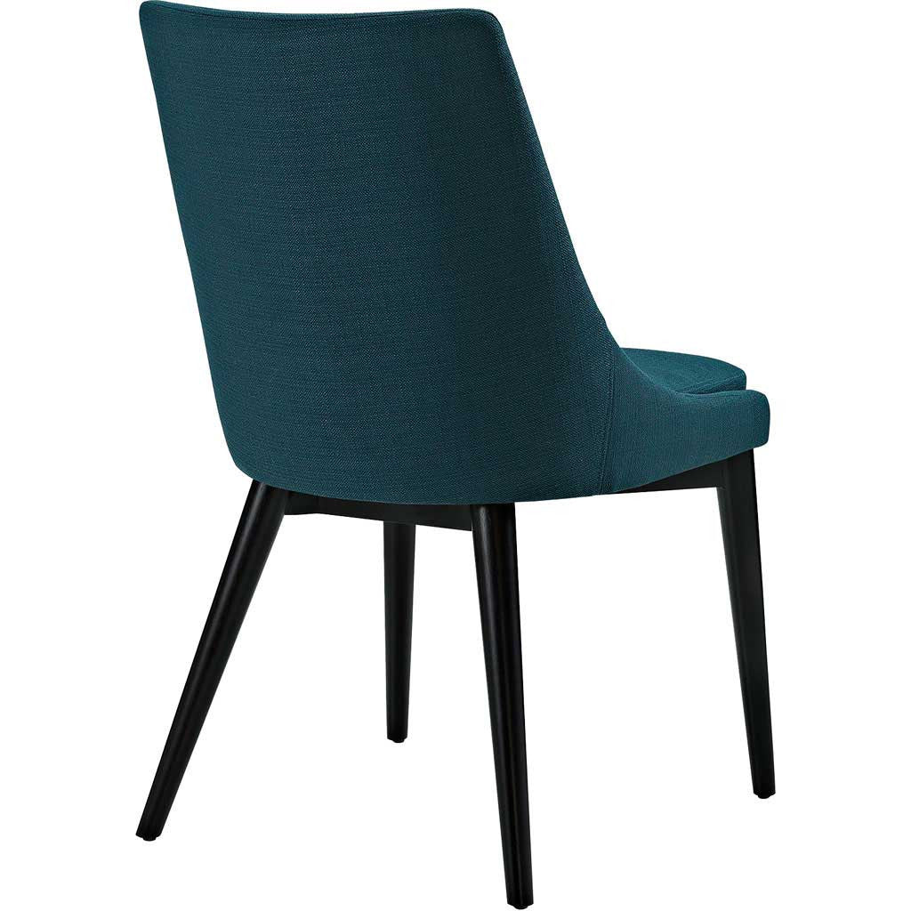 Victoria Fabric Dining Chair Azure - Image 3