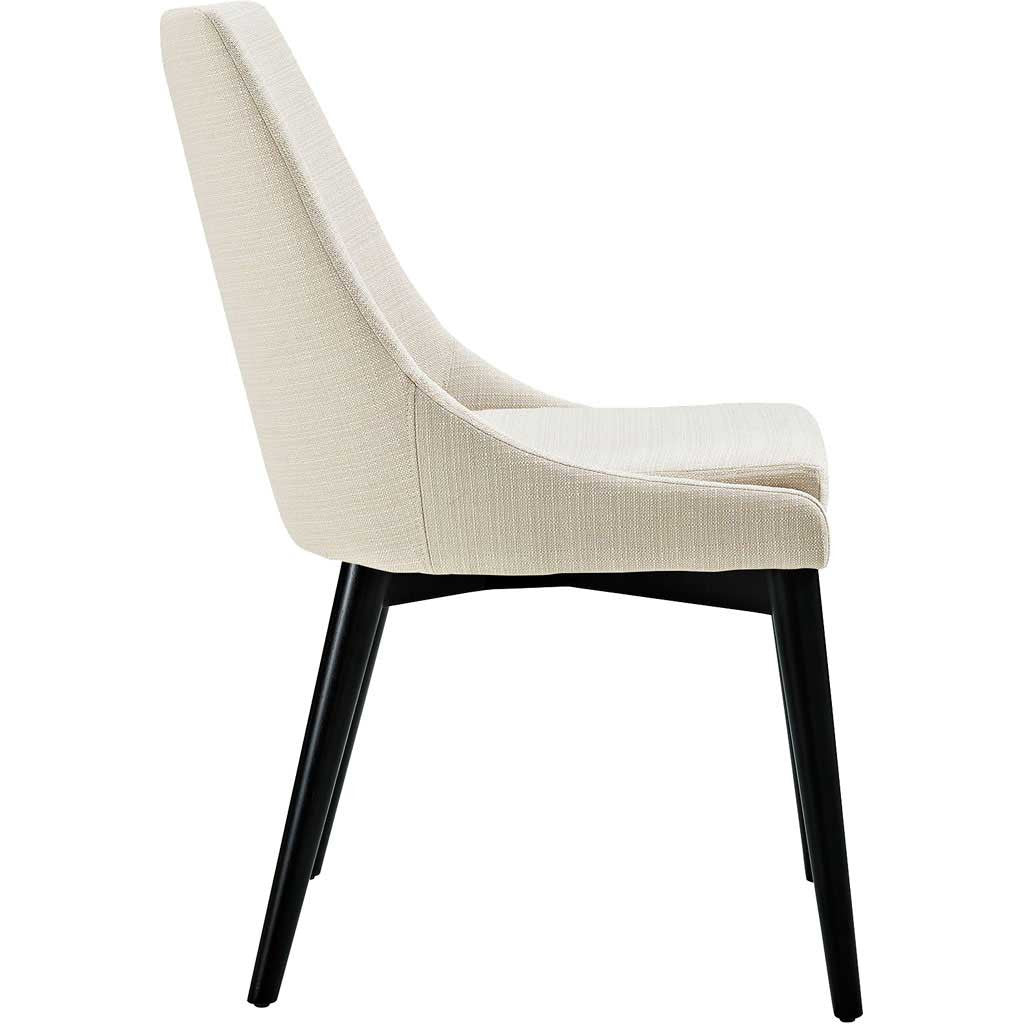 Victoria Fabric Dining Chair Beige - Image 2