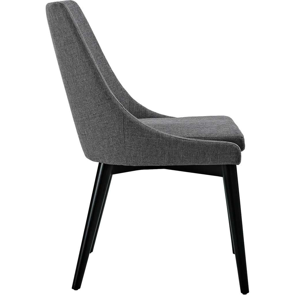 Victoria Fabric Dining Chair Gray - Image 2