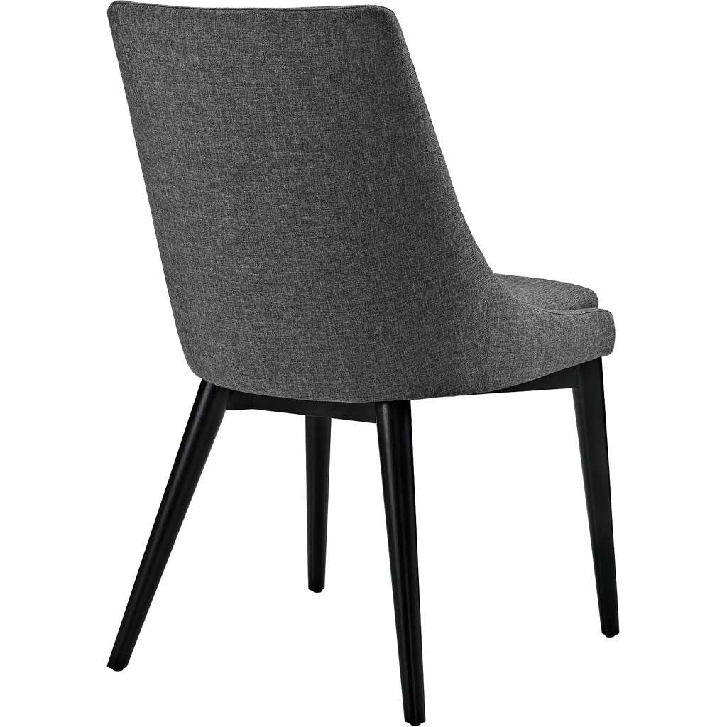 Victoria Fabric Dining Chair Gray - Image 3