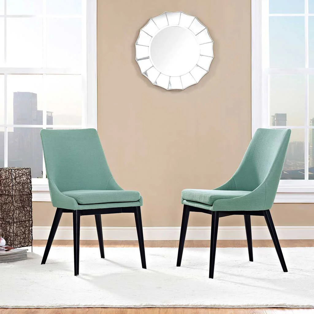 Victoria Fabric Dining Chair Laguna - Image 4
