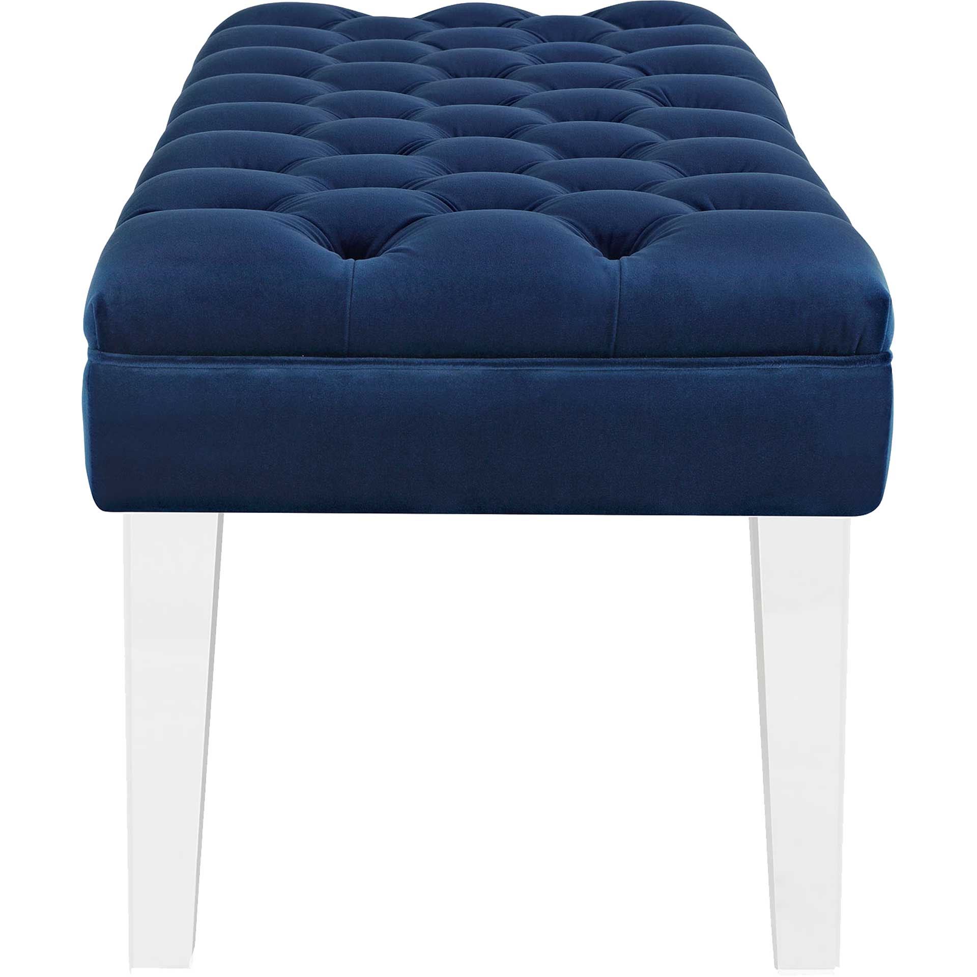 Vienna Velvet Bench Navy - Image 3