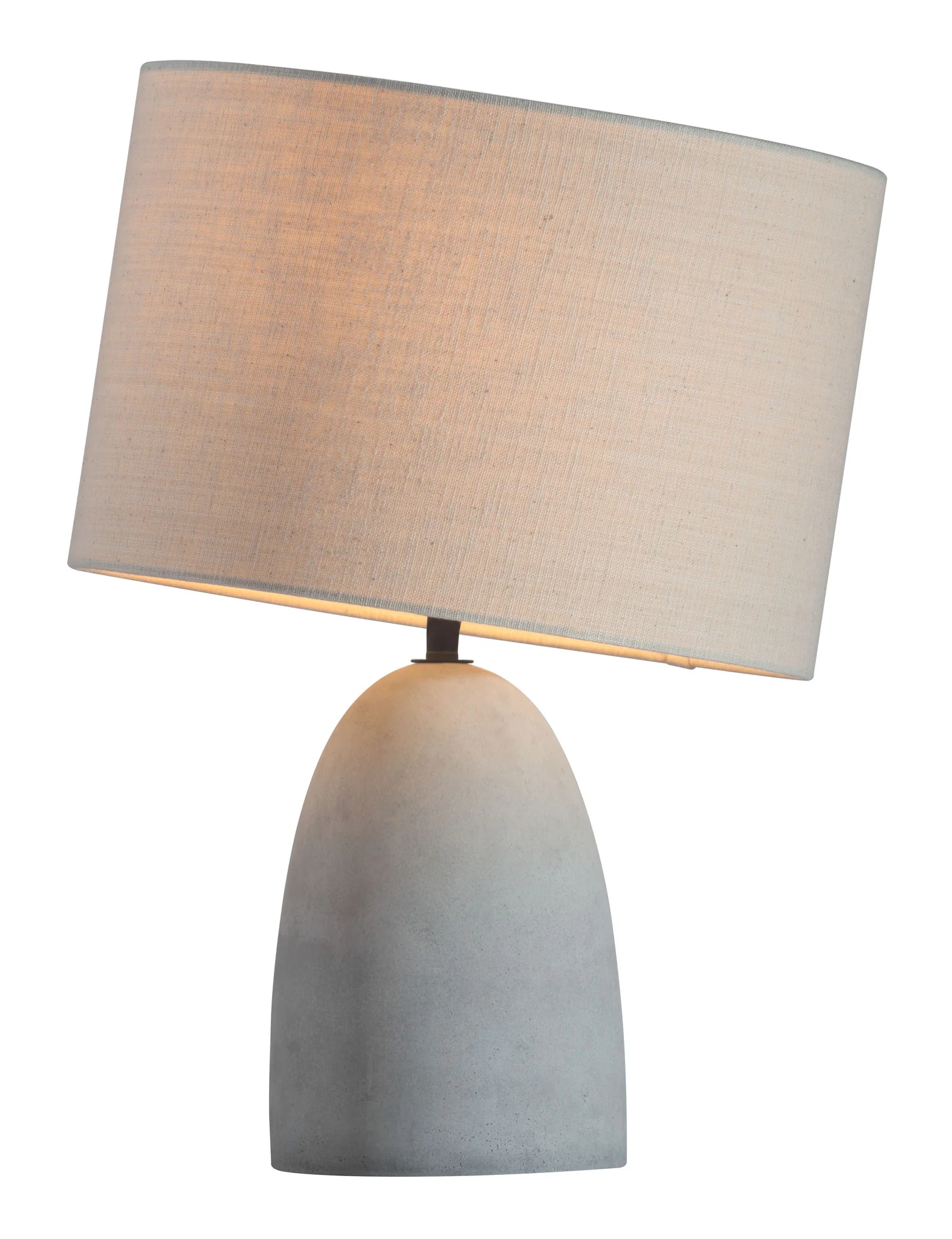 Viktor Table Lamp Beige/Concrete Gray - Image 2