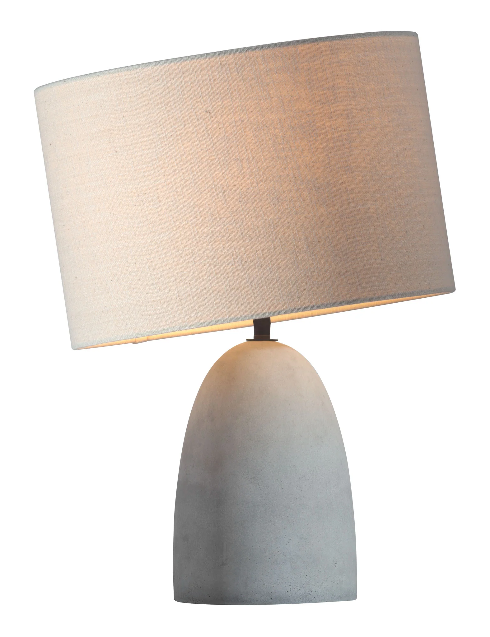 Viktor Table Lamp Beige/Concrete Gray - Image 3