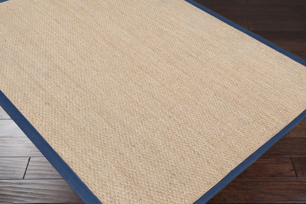 Village Beige/Navy Area Rug - Image 2