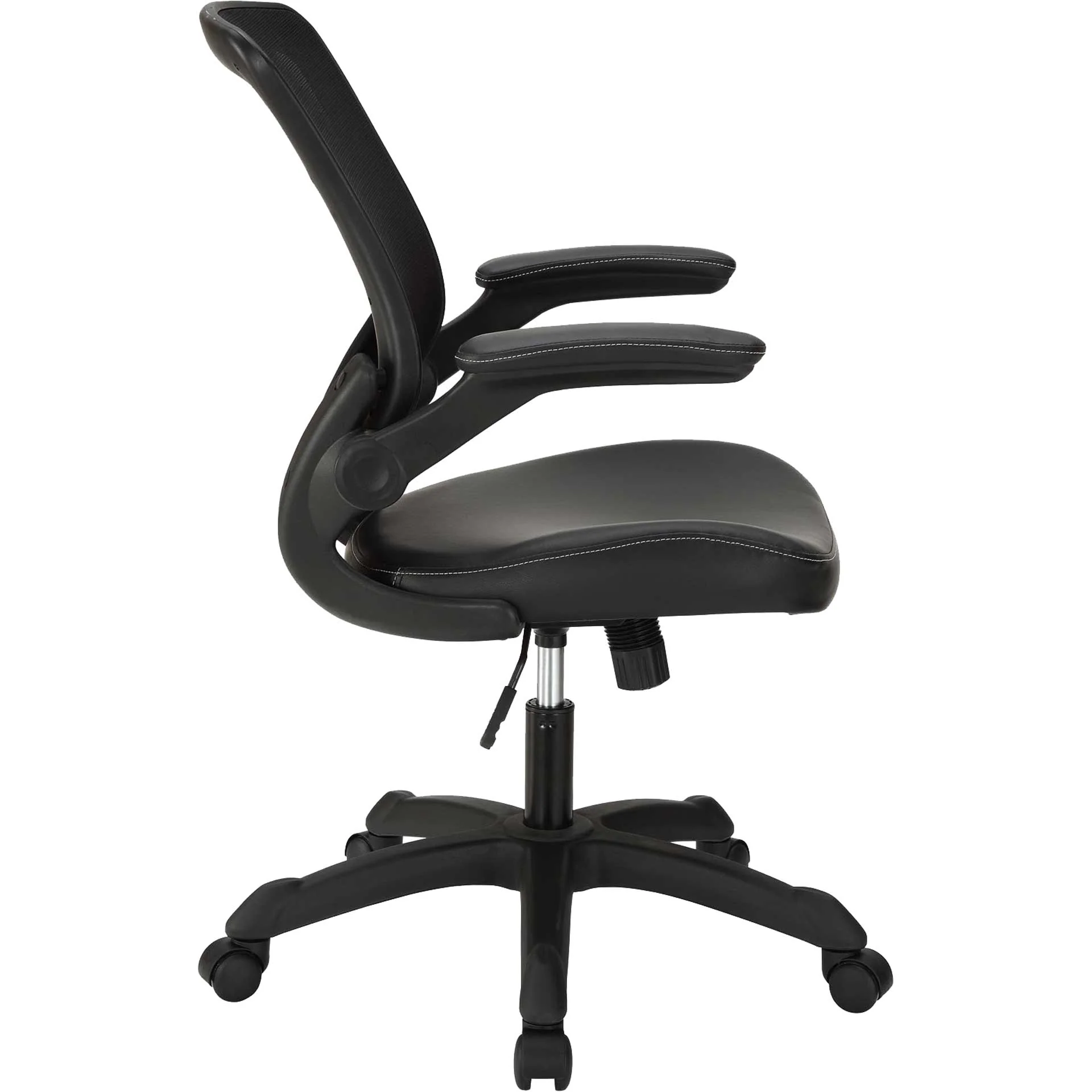 Vincent Vinyl Office Chair Black - Image 2