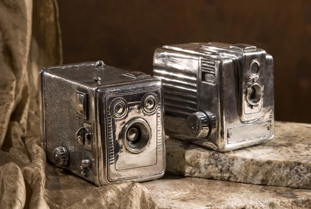 Vintage Camera Boxes (Set of 2) - Image 2