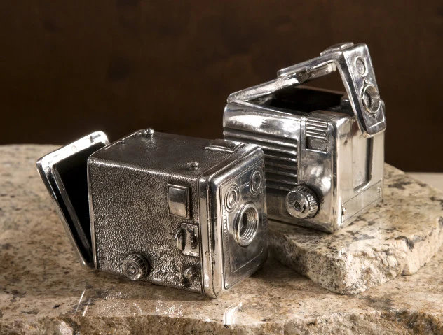 Vintage Camera Boxes (Set of 2) - Image 3