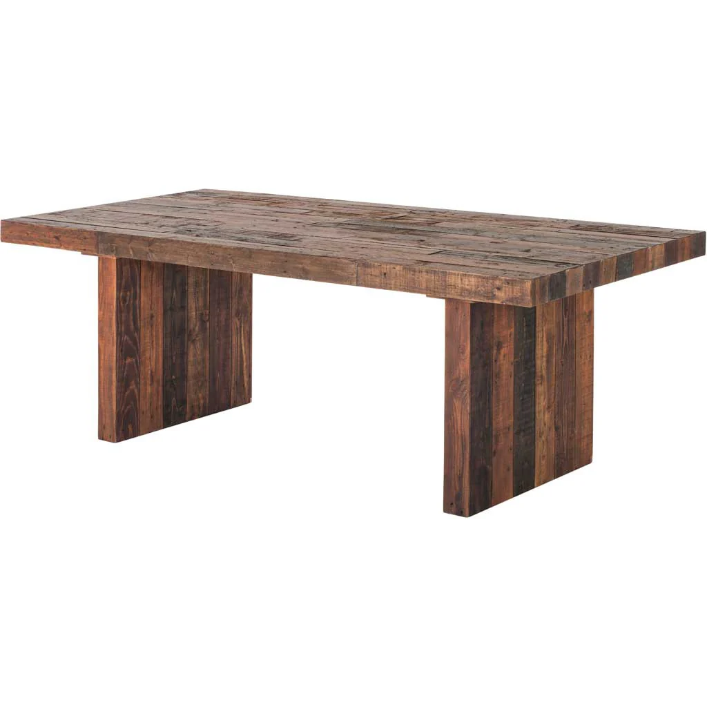 Vintage Dining Table Bright - Image 3