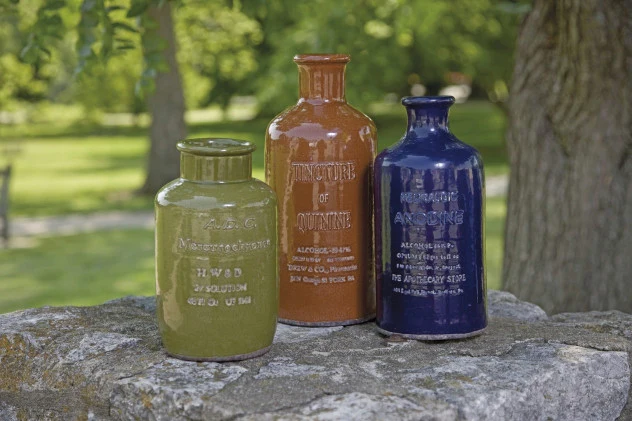 Vintage Elixir Bottles (Set of 3) - Image 2