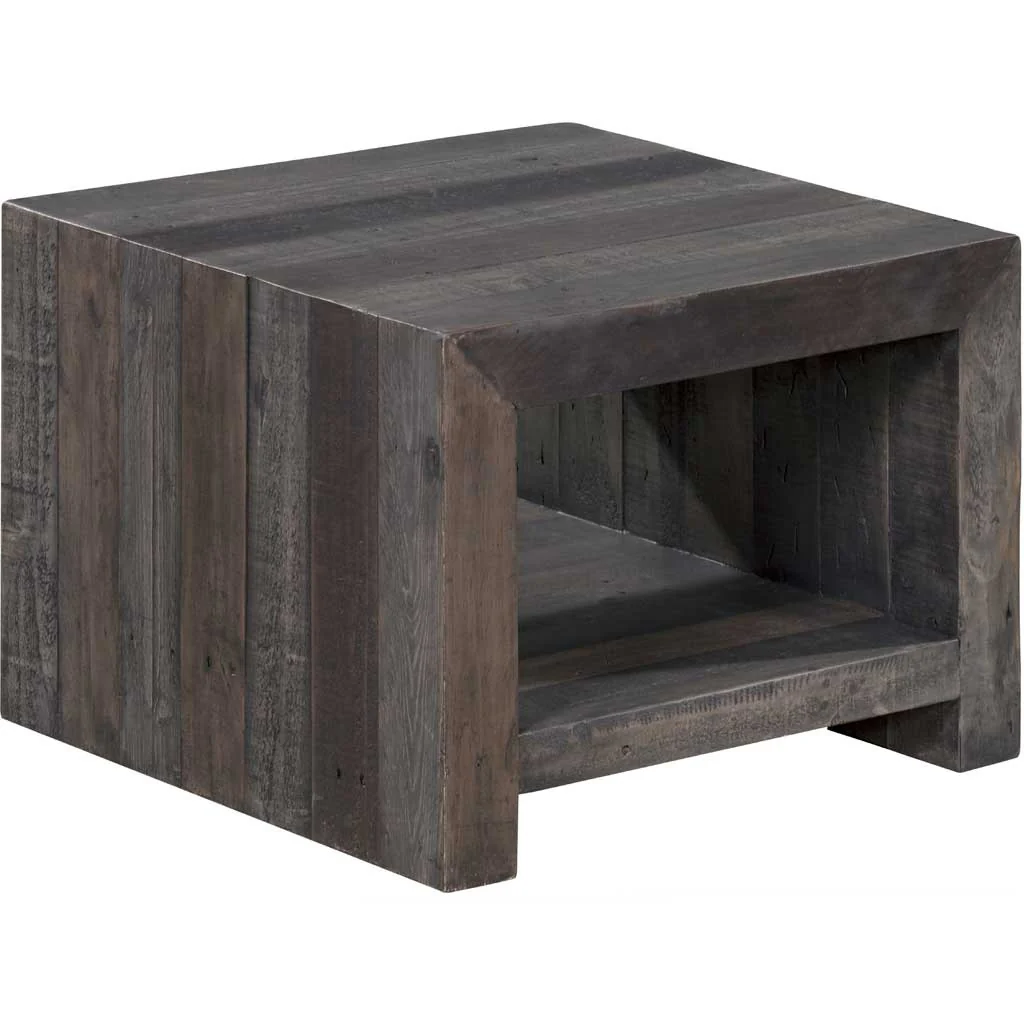 Vintage End Table Gray - Image 2