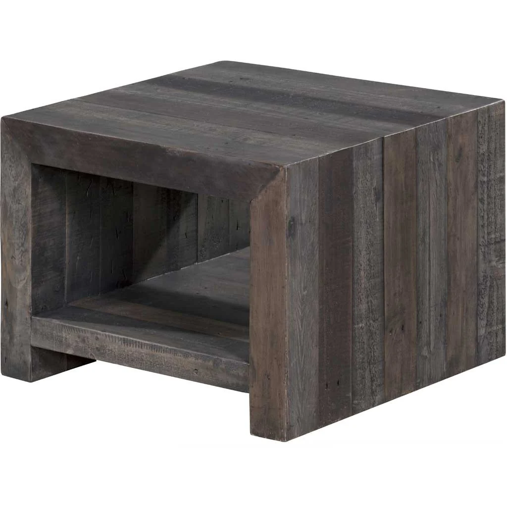 Vintage End Table Gray - Image 3