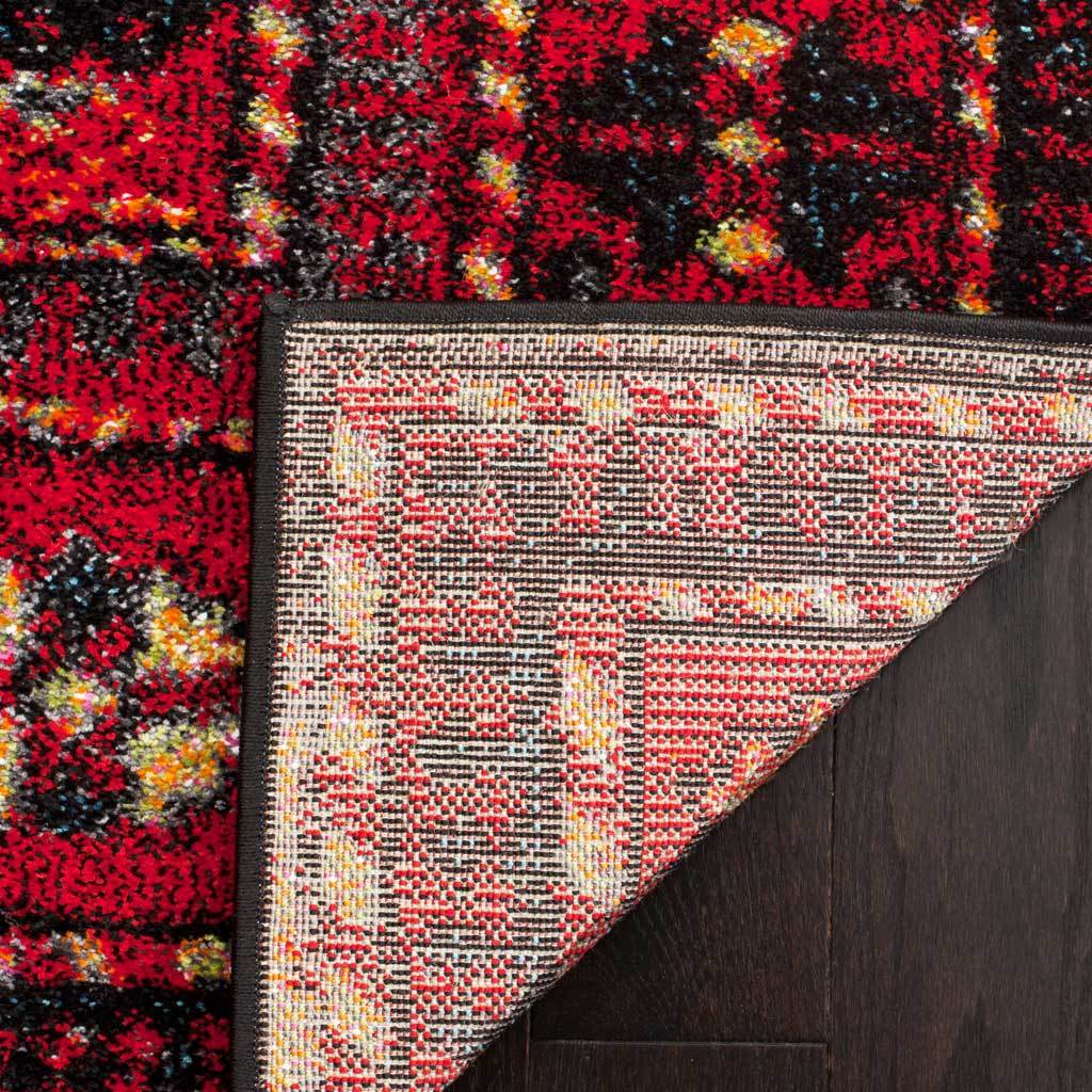 Vintage Hamadan Native Red/Multi Area Rug - Image 6