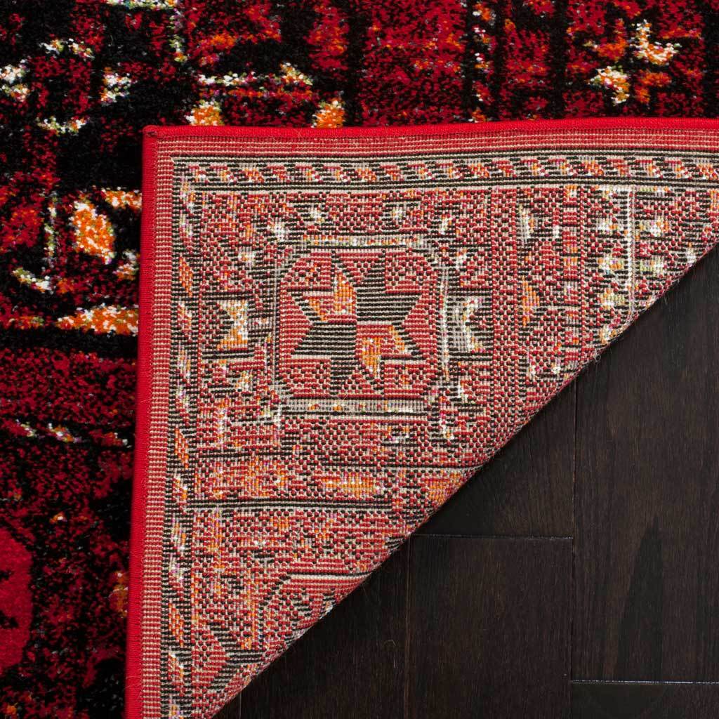 Vintage Hamadan Red/Multi Area Rug - Image 6