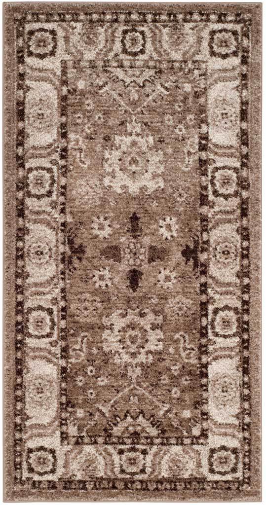 Vintage Hamadan Taupe Area Rug - Image 4