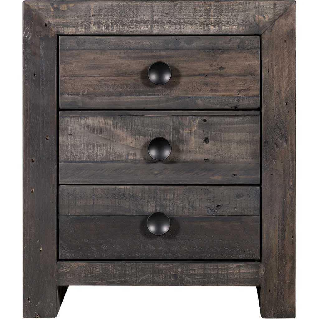 Vintage Nightstand Gray - Image 2