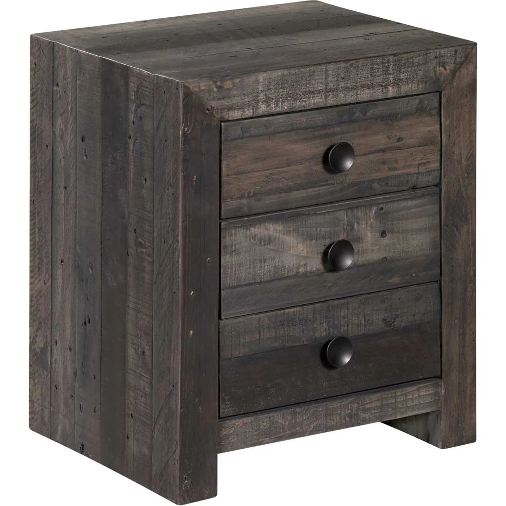 Vintage Nightstand Gray - Image 3