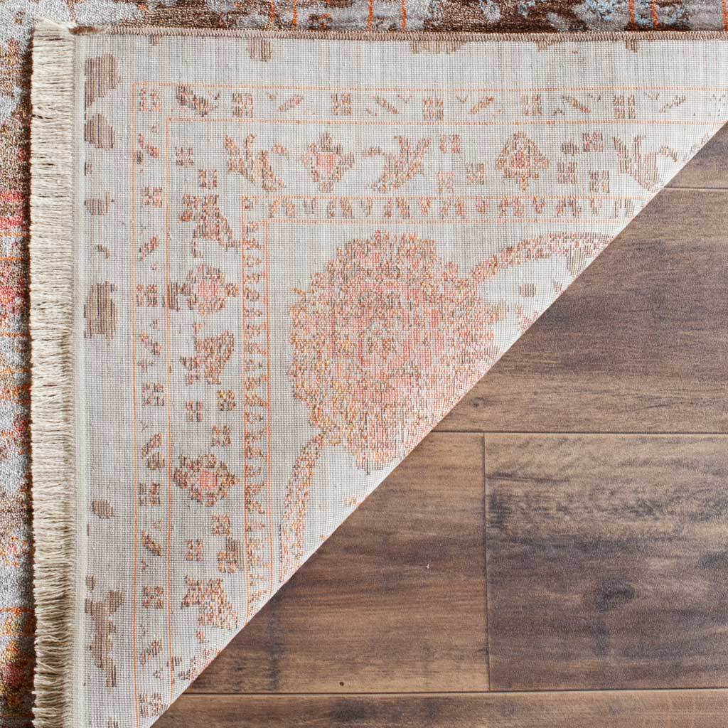 Vintage Persian Abrash Brown/Multi Area Rug - Image 5