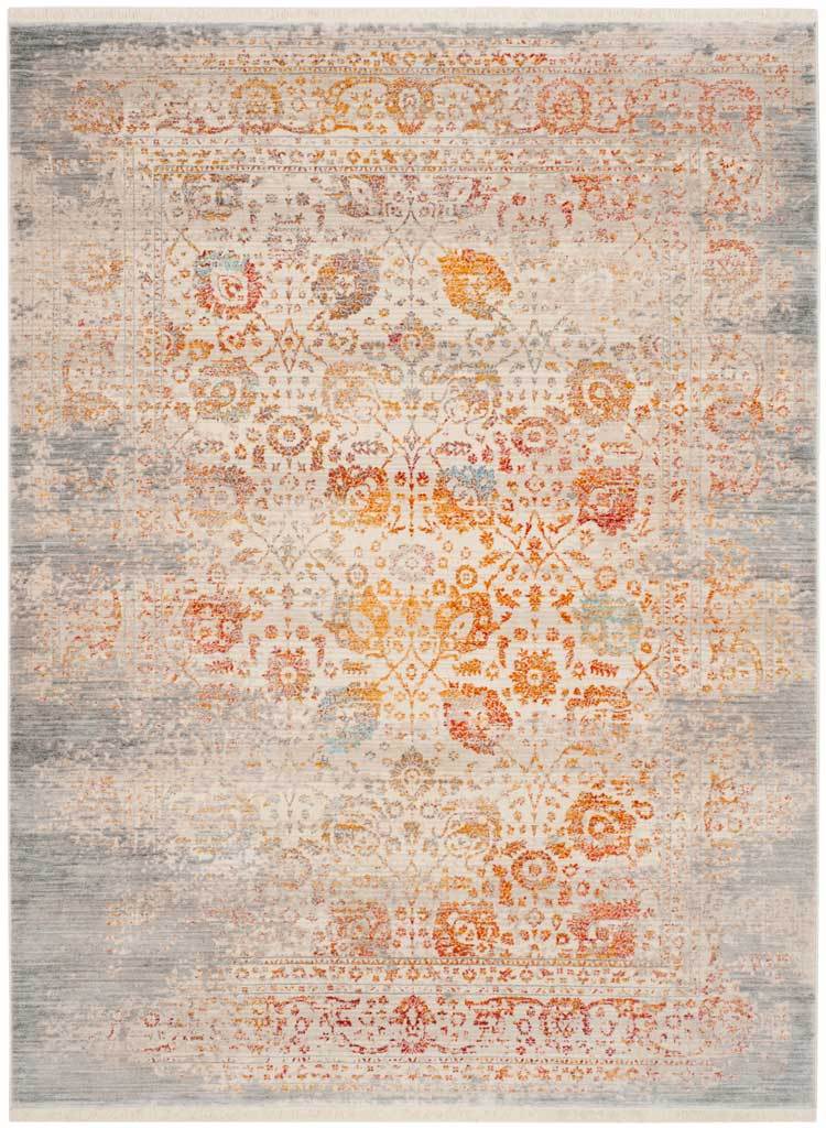 Vintage Persian Abrash Gray/Multi Area Rug - Image 2