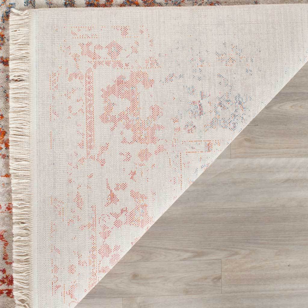 Vintage Persian Abrash Light Gray/Multi Area Rug - Image 5