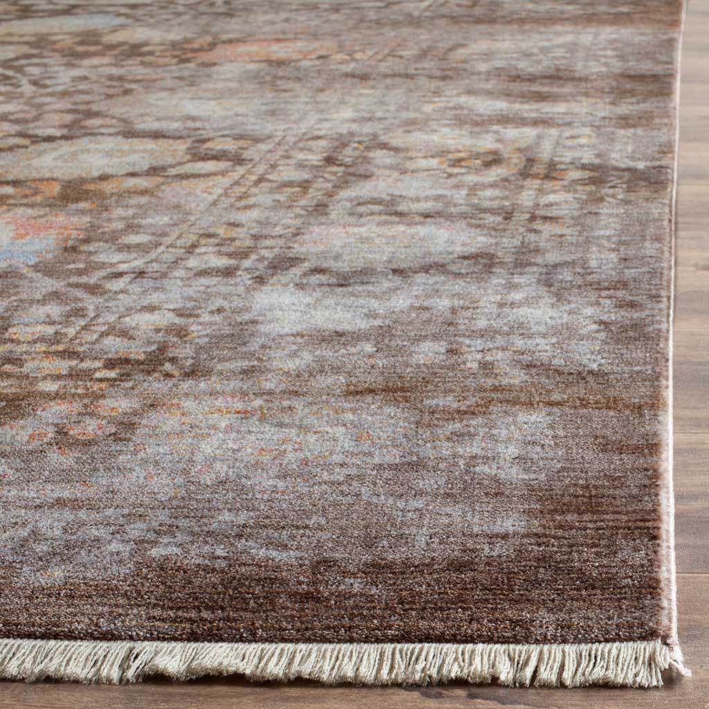 Vintage Persian Autumn Brown/Multi Area Rug - Image 4