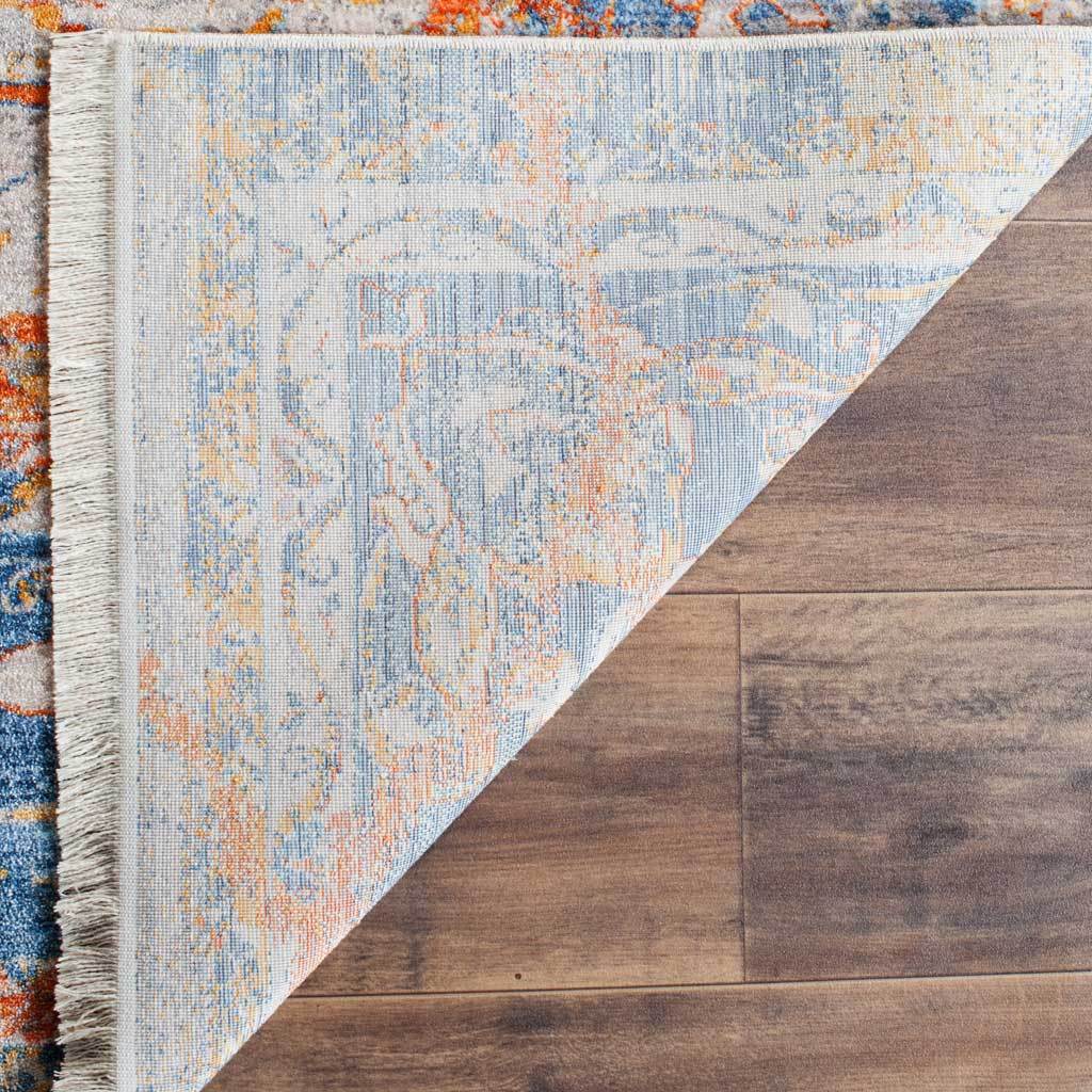 Vintage Persian Blue/Multi Area Rug - Image 5