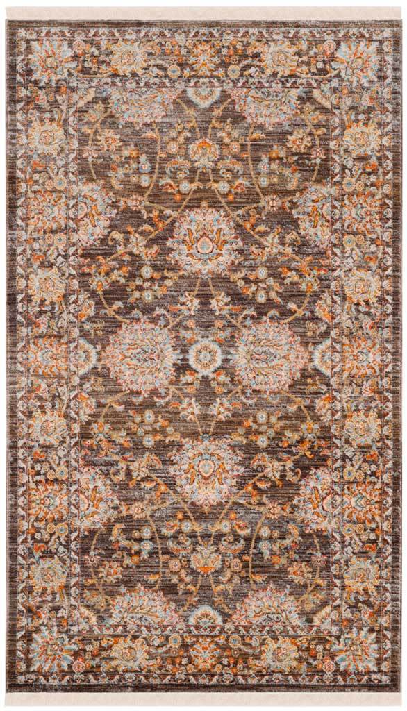 Vintage Persian Brown/Multi Area Rug - Image 3