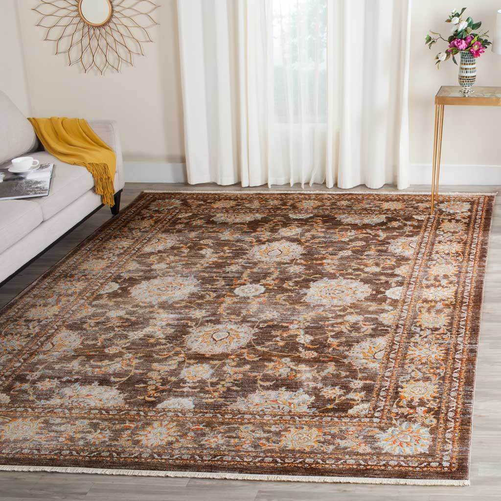 Vintage Persian Brown/Multi Area Rug - Image 6