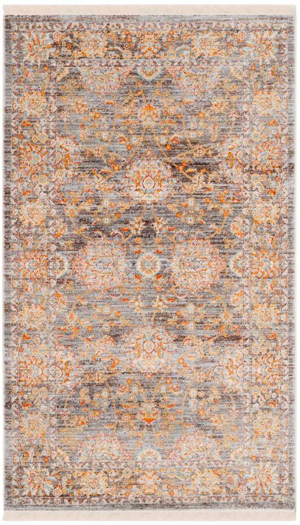 Vintage Persian Light Brown/Multi Area Rug - Image 3