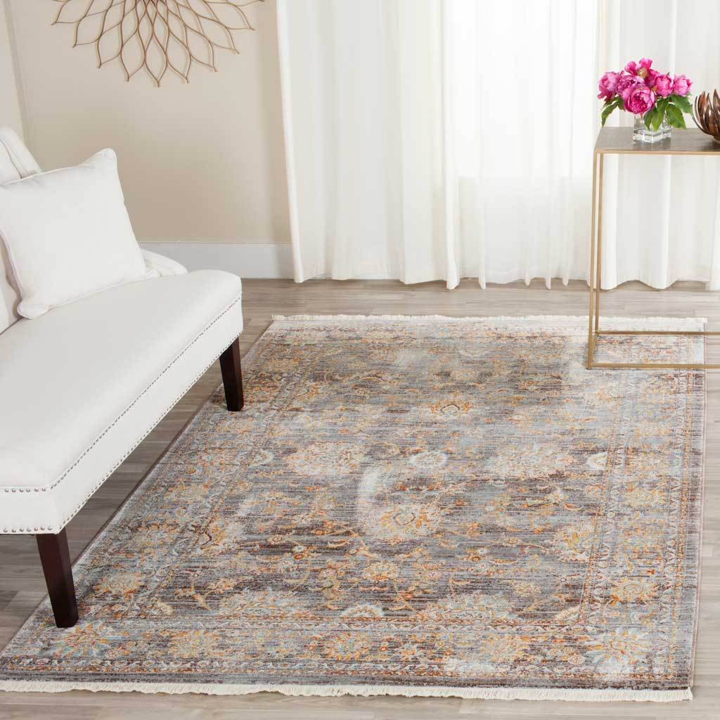 Vintage Persian Light Brown/Multi Area Rug - Image 6