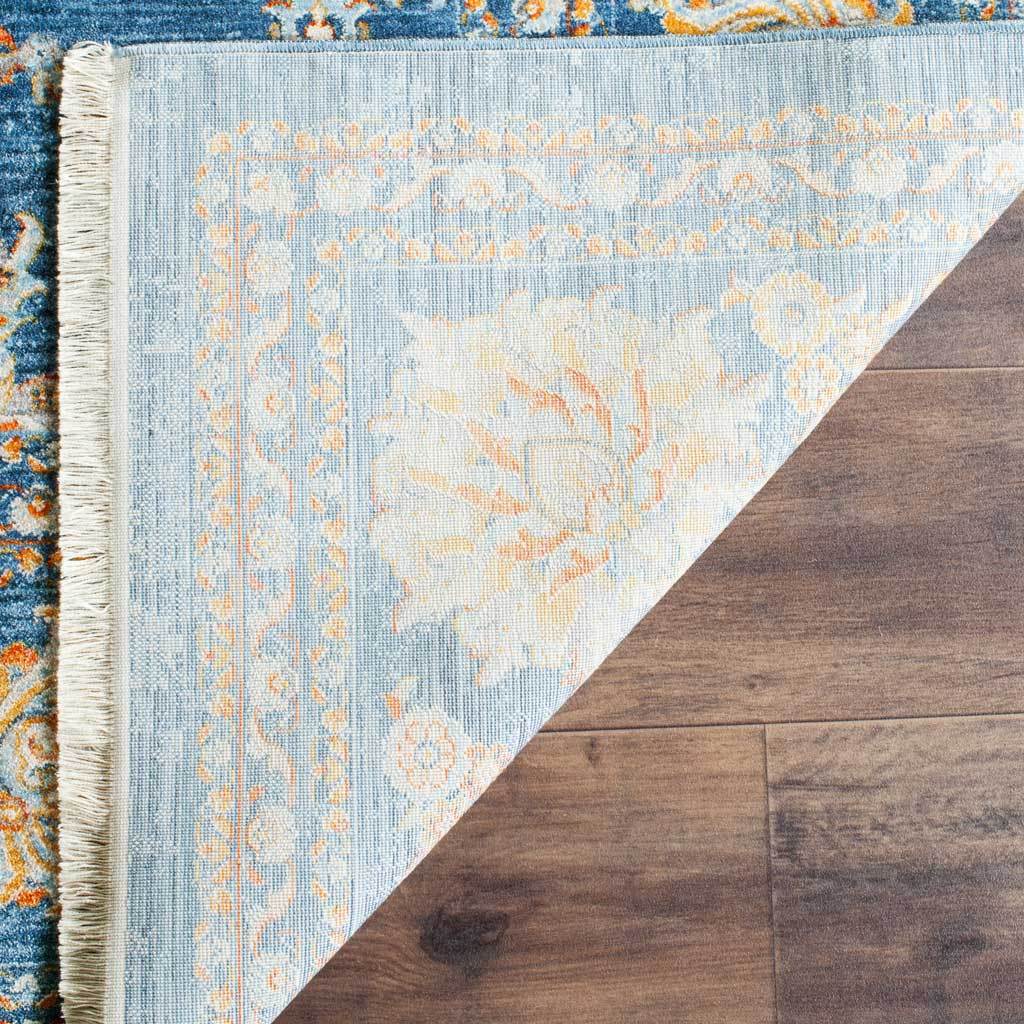 Vintage Persian Turquoise/Multi Area Rug - Image 4