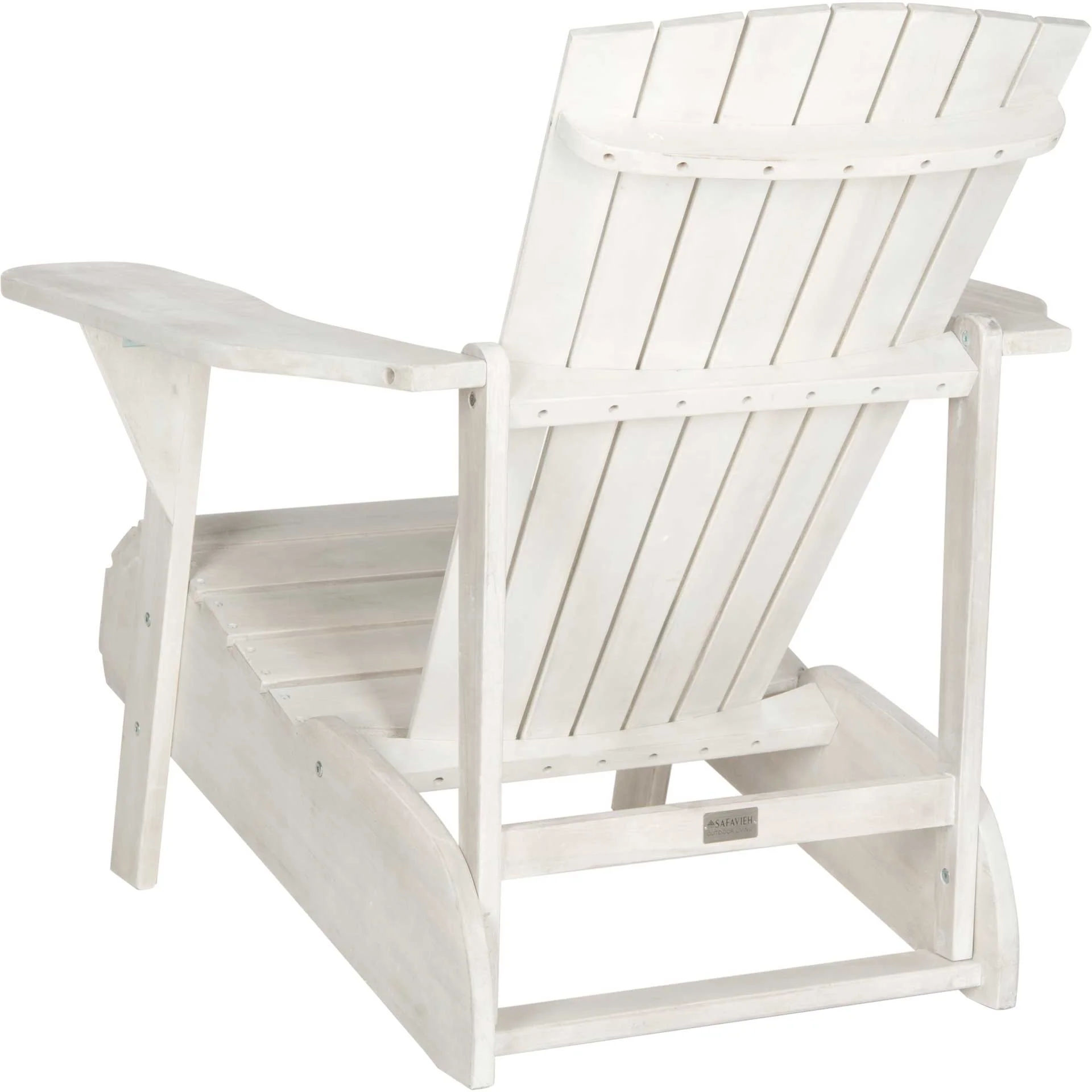 Violetta Wine Glass Holder Adirondack Chair Antique White - Image 3