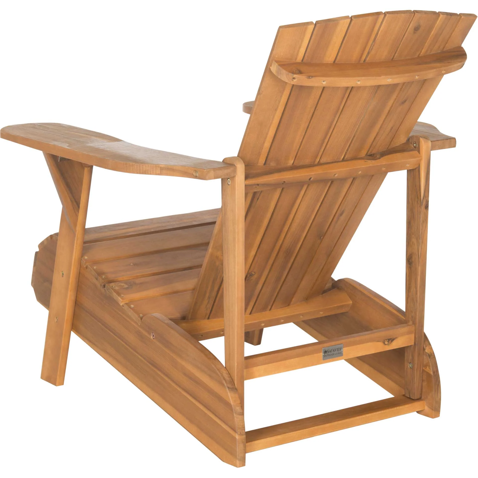 Violetta Wine Glass Holder Adirondack Chair Teak Brown - Image 3