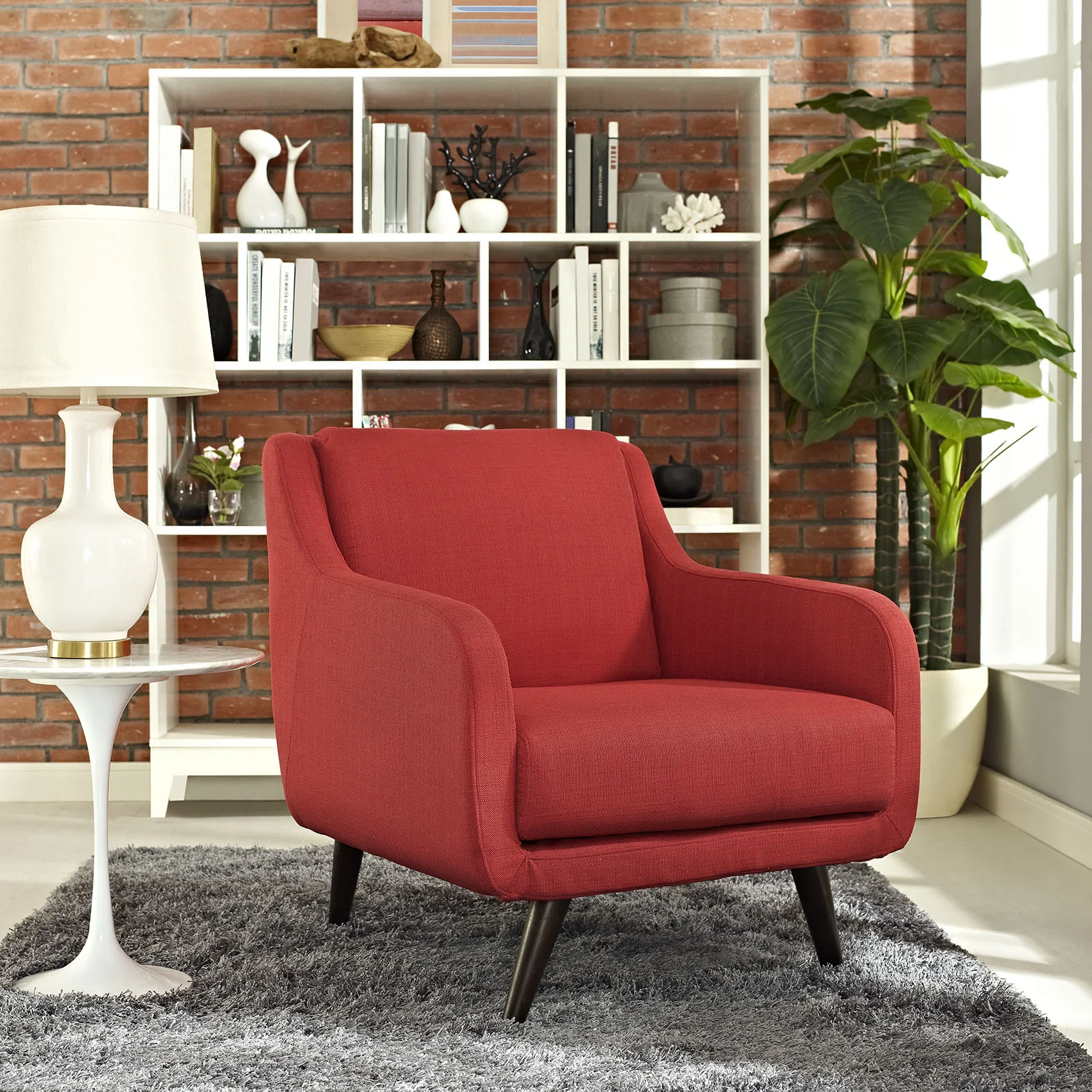 Virtue Armchair Atomic Red - Image 5
