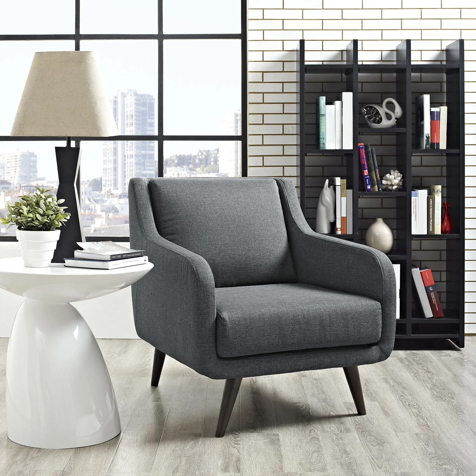 Virtue Armchair Gray - Image 5