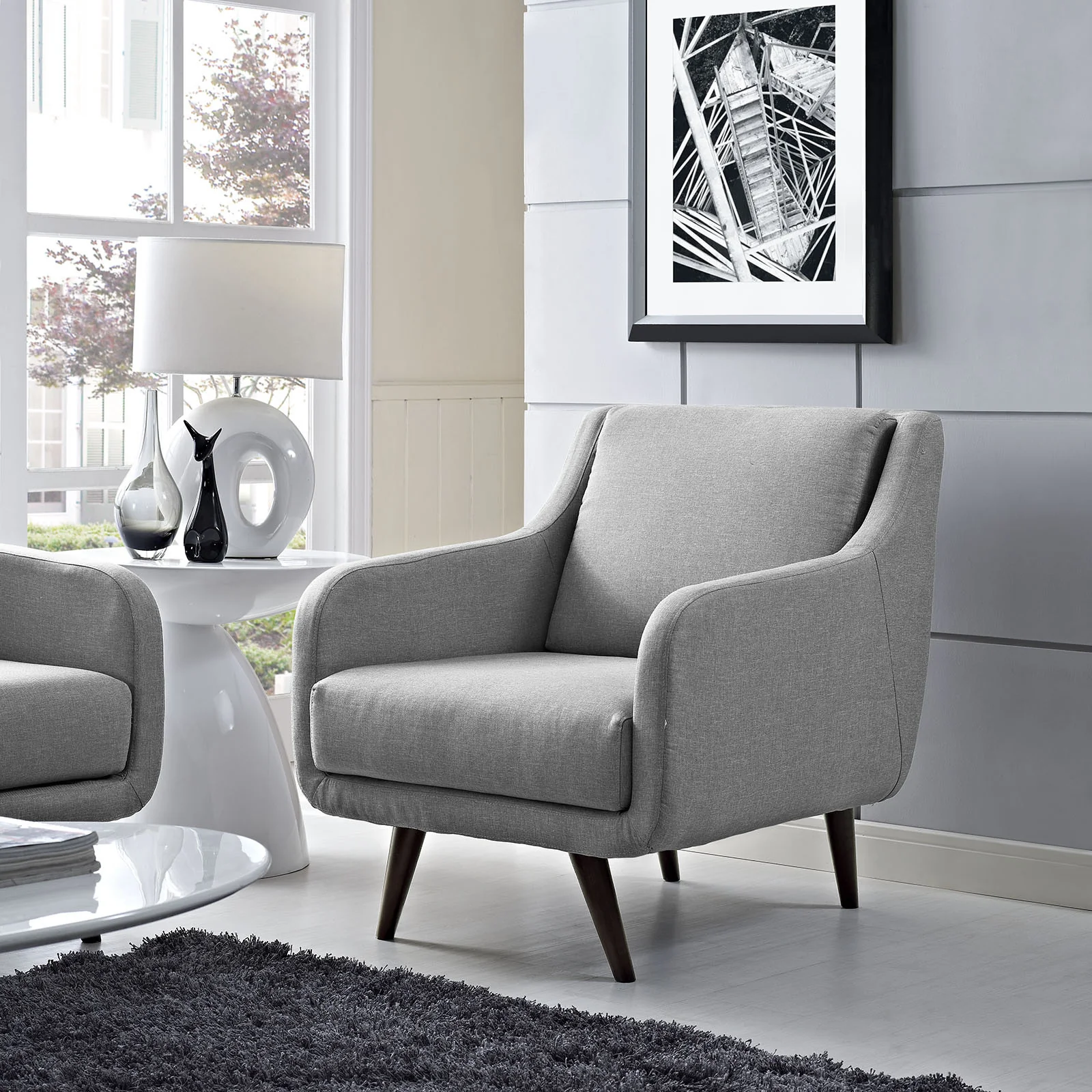 Virtue Armchair Light Gray - Image 5