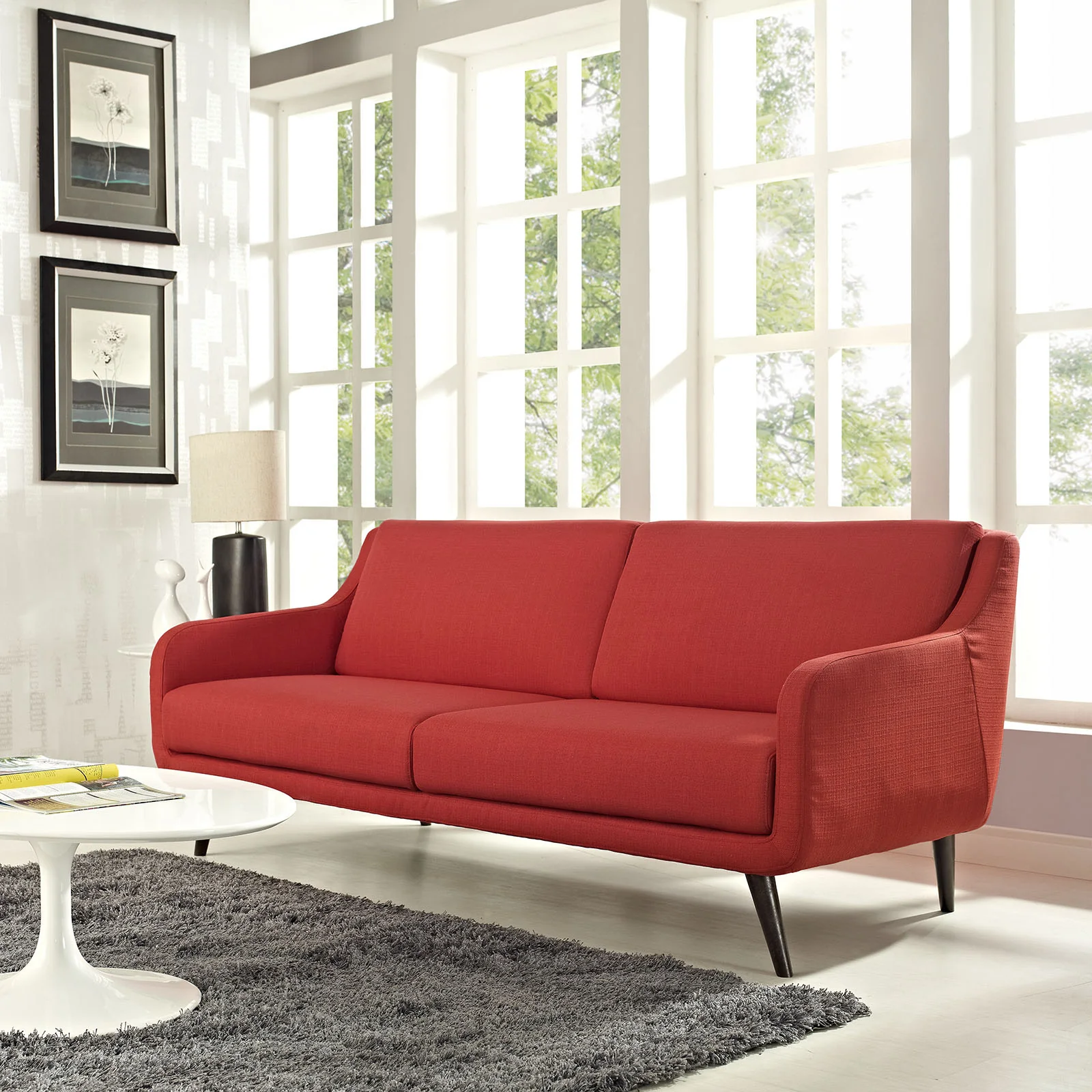 Virtue Sofa Atomic Red - Image 4