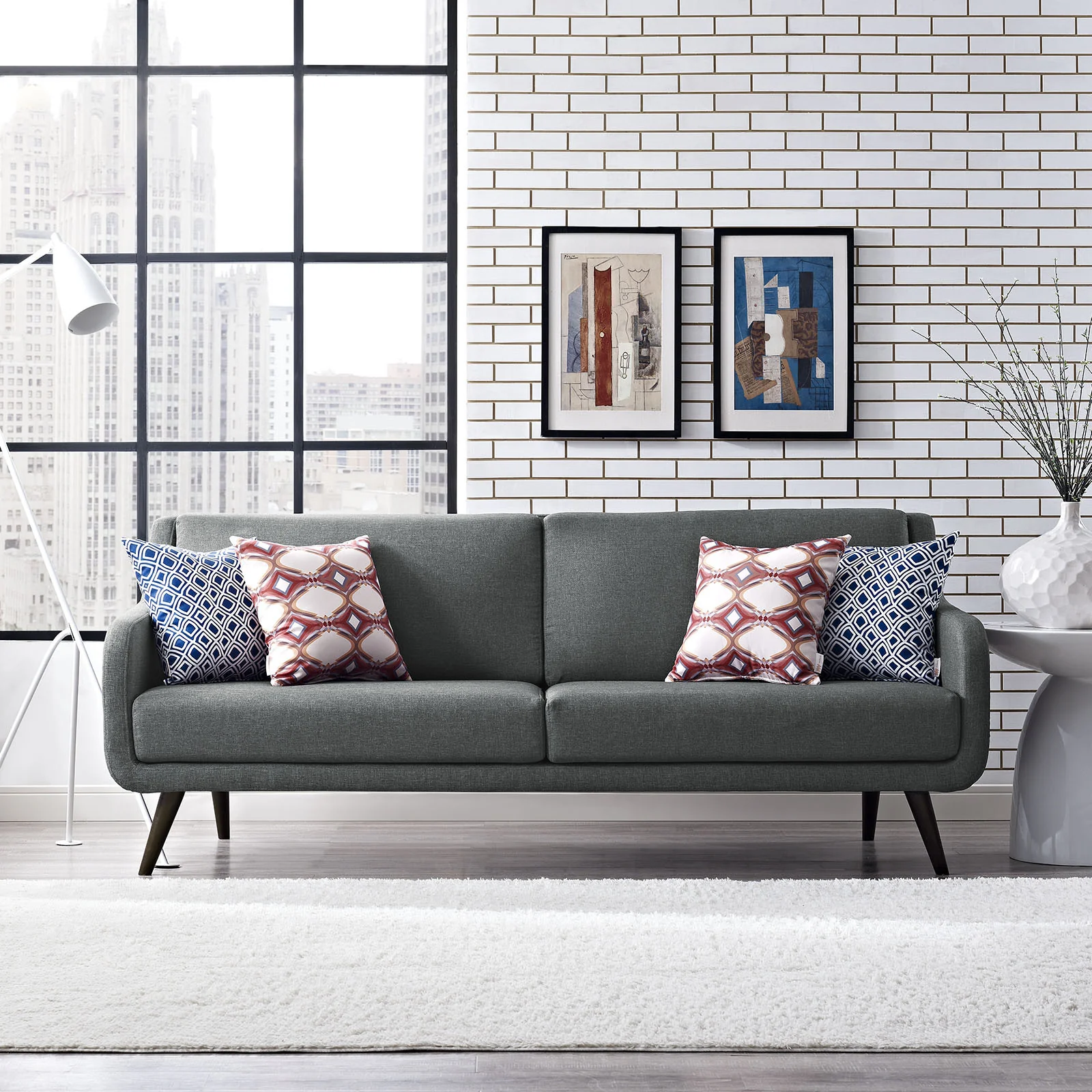 Virtue Sofa Gray - Image 4