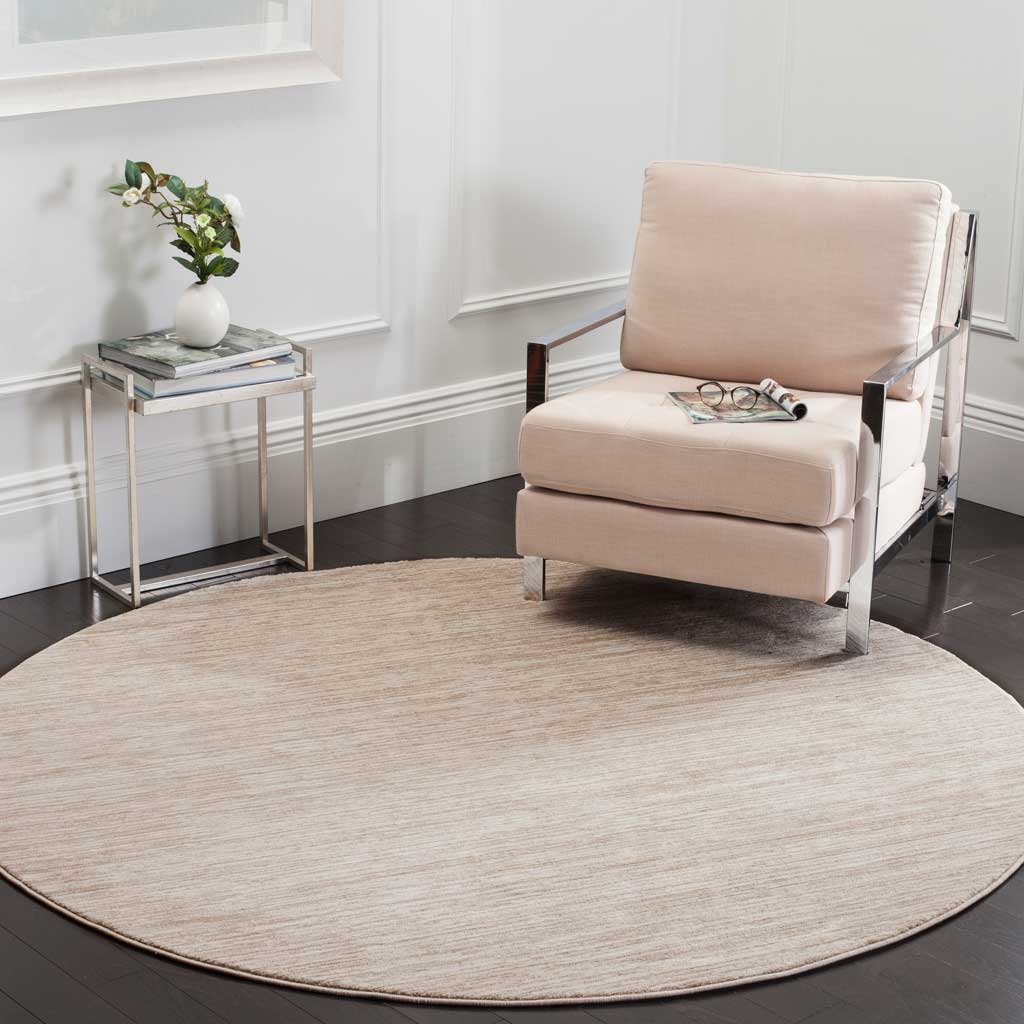 Vision Creme Round Rug - Image 3