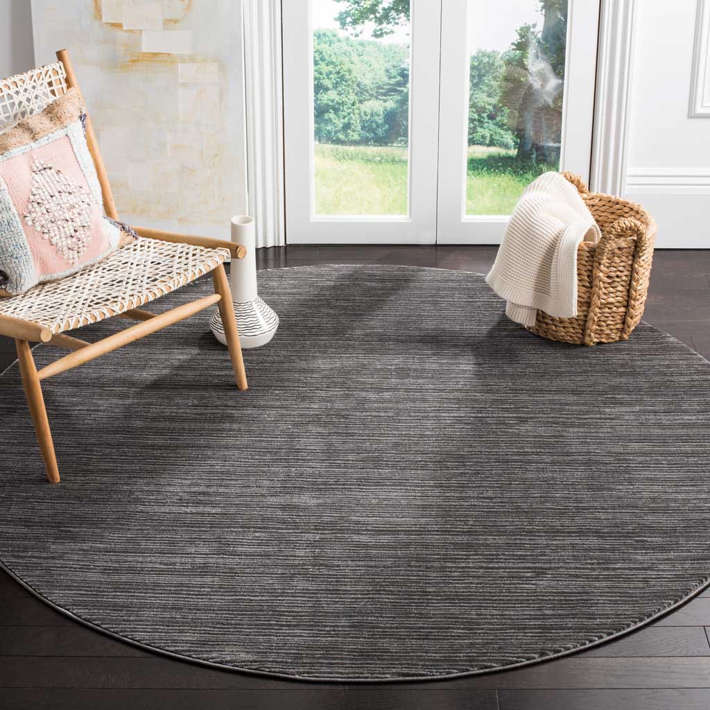 Vision Gray Round Rug - Image 3