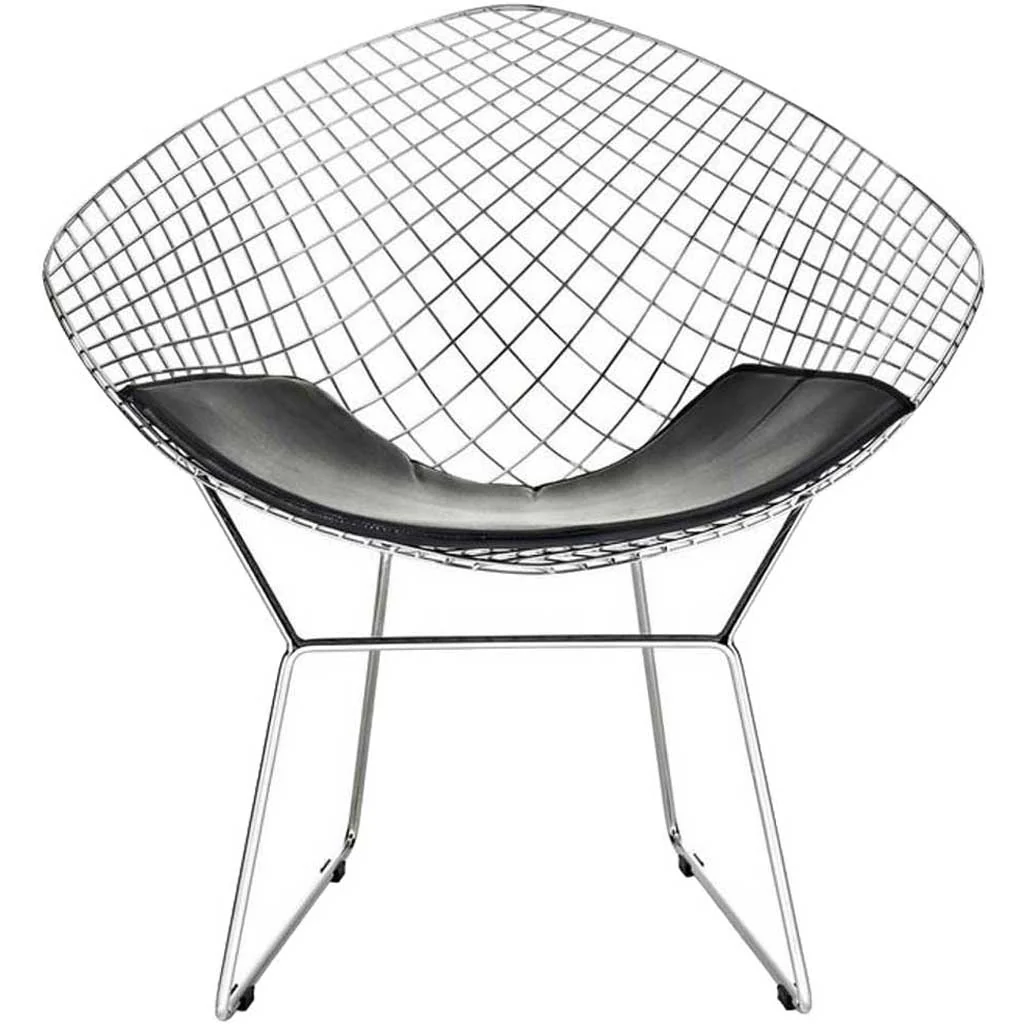 Wade Diamond Chair Black - Image 2