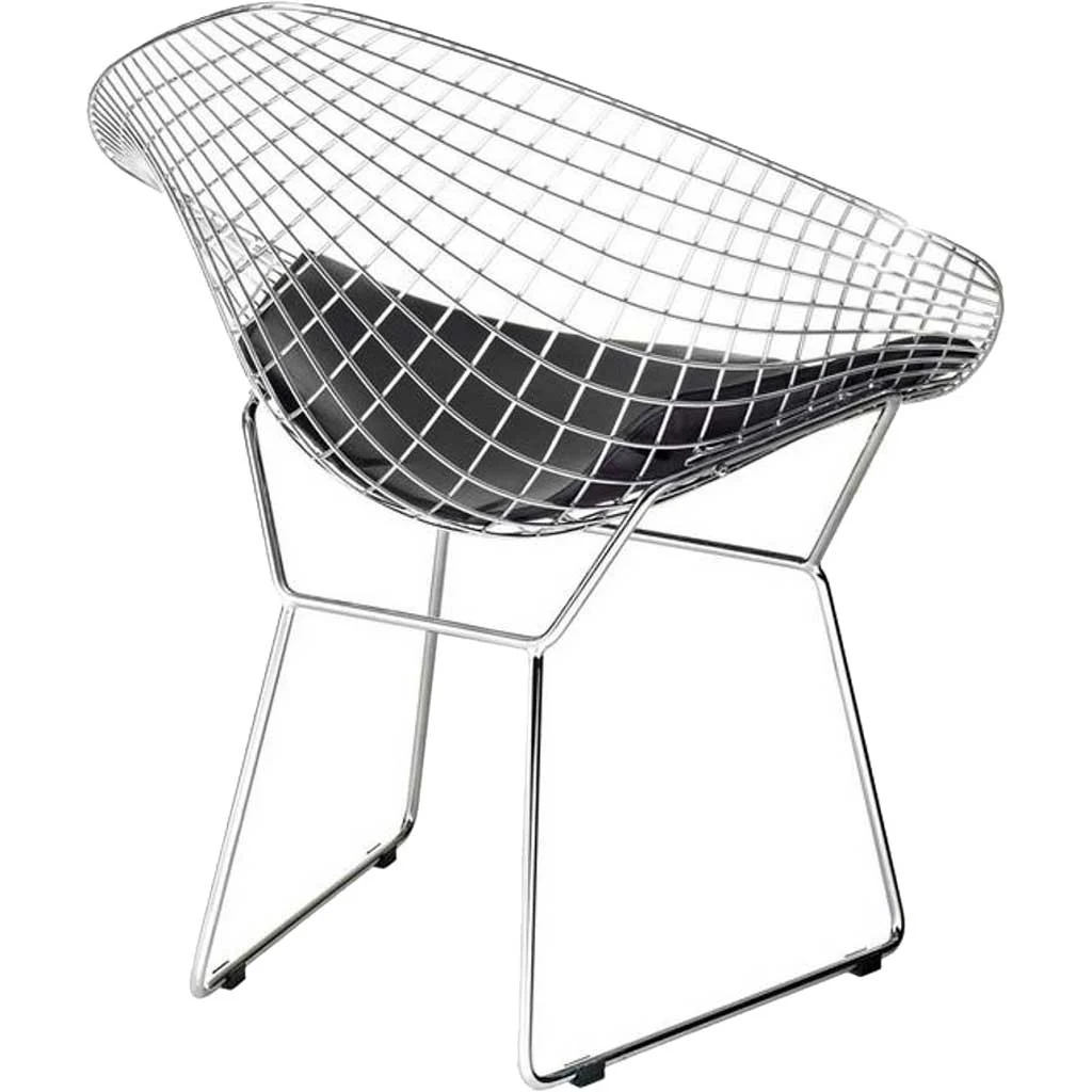 Wade Diamond Chair Black - Image 3