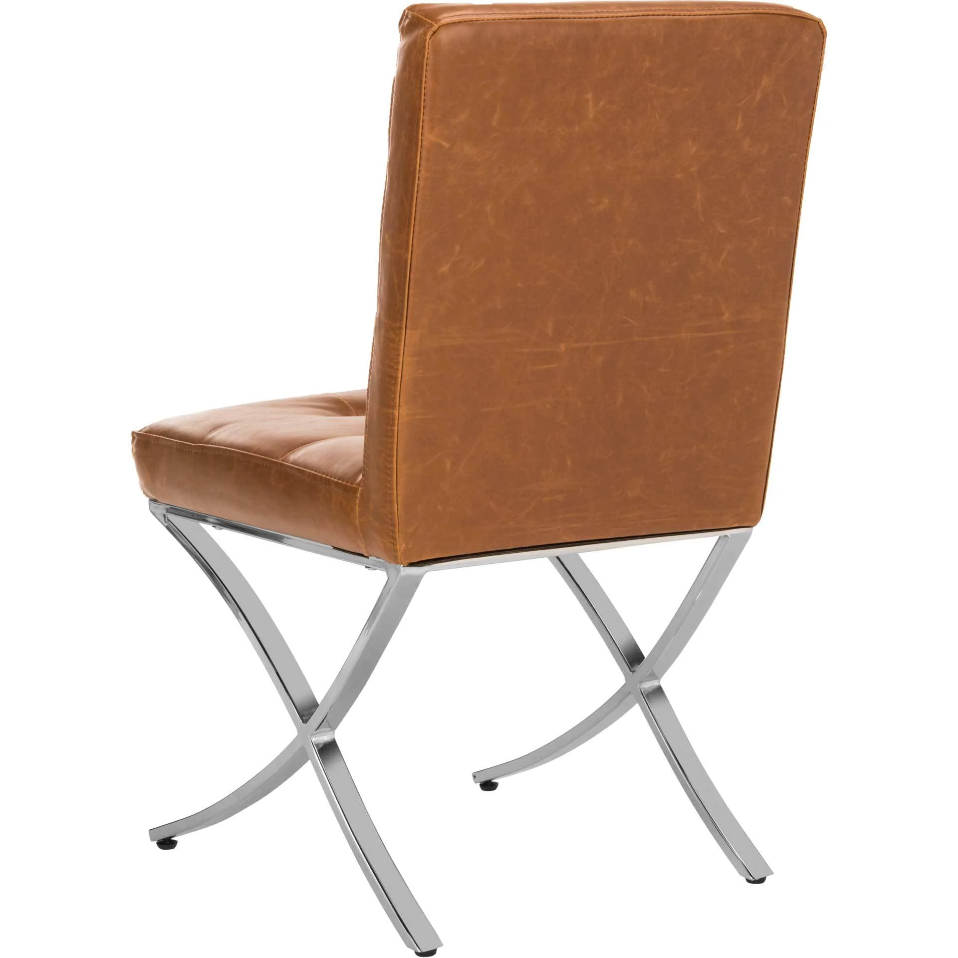 Wade Tufted Side Chair Light Brown - Image 5