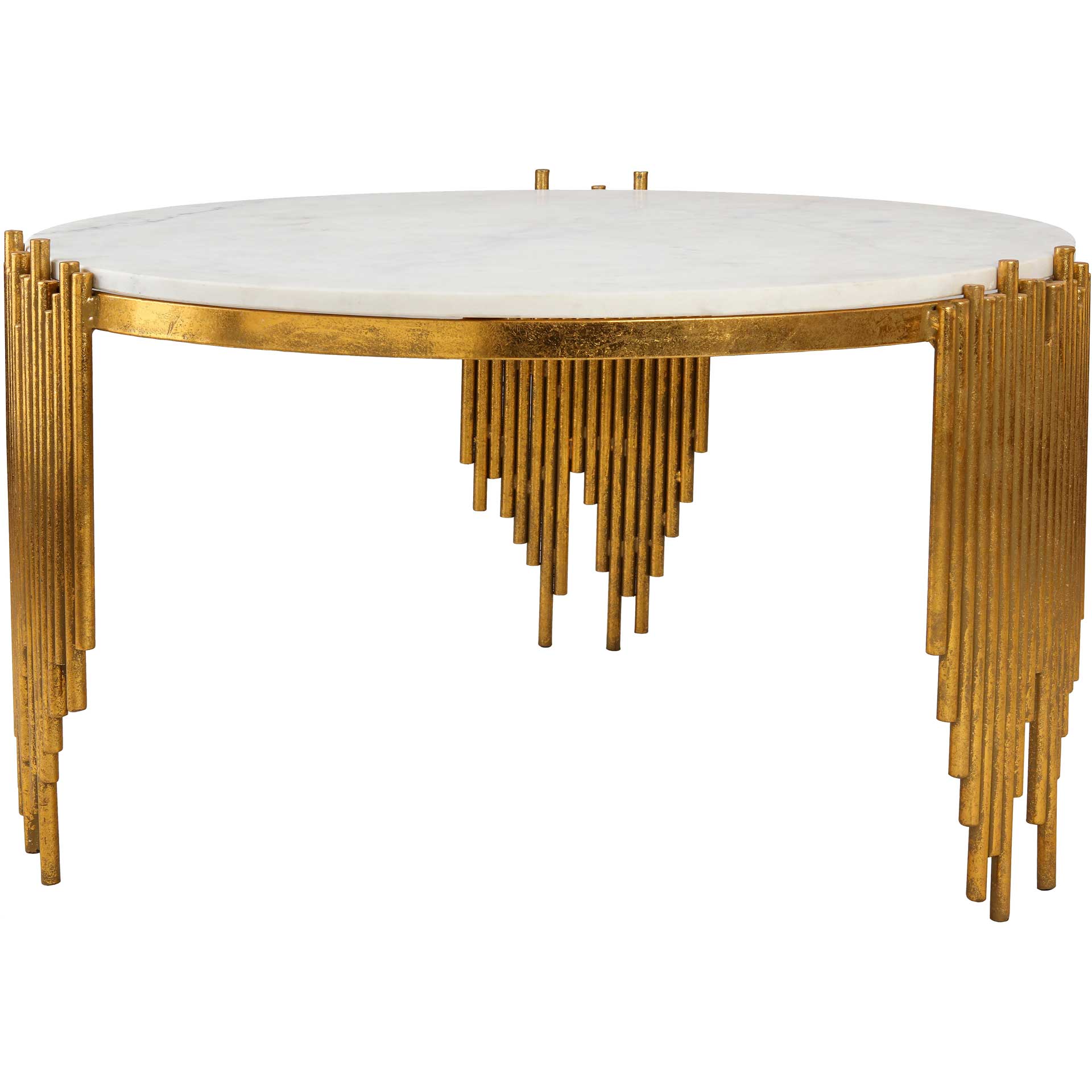 Walai Marble Coffee Table White - Image 2