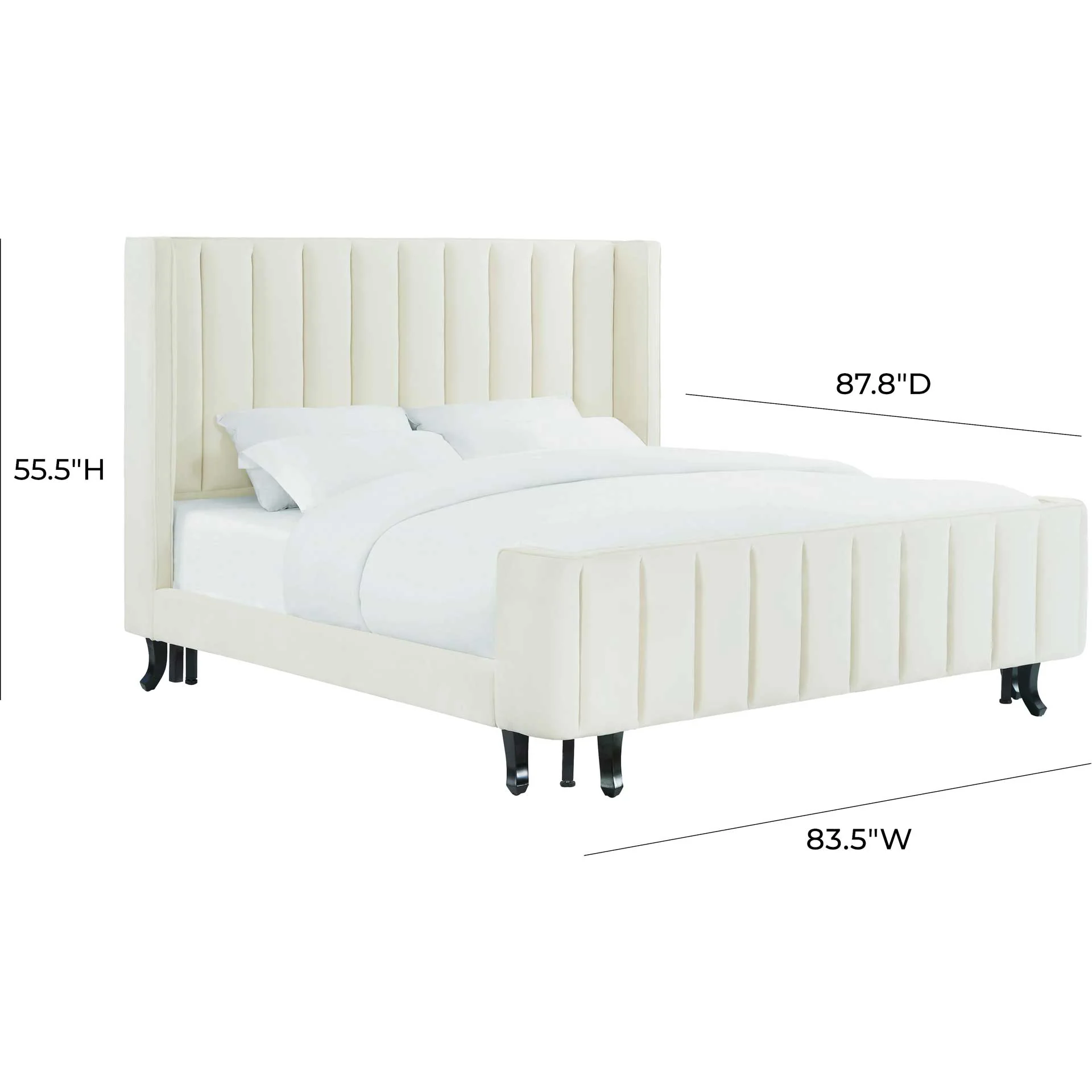 Walden Velvet Bed Cream - Image 6
