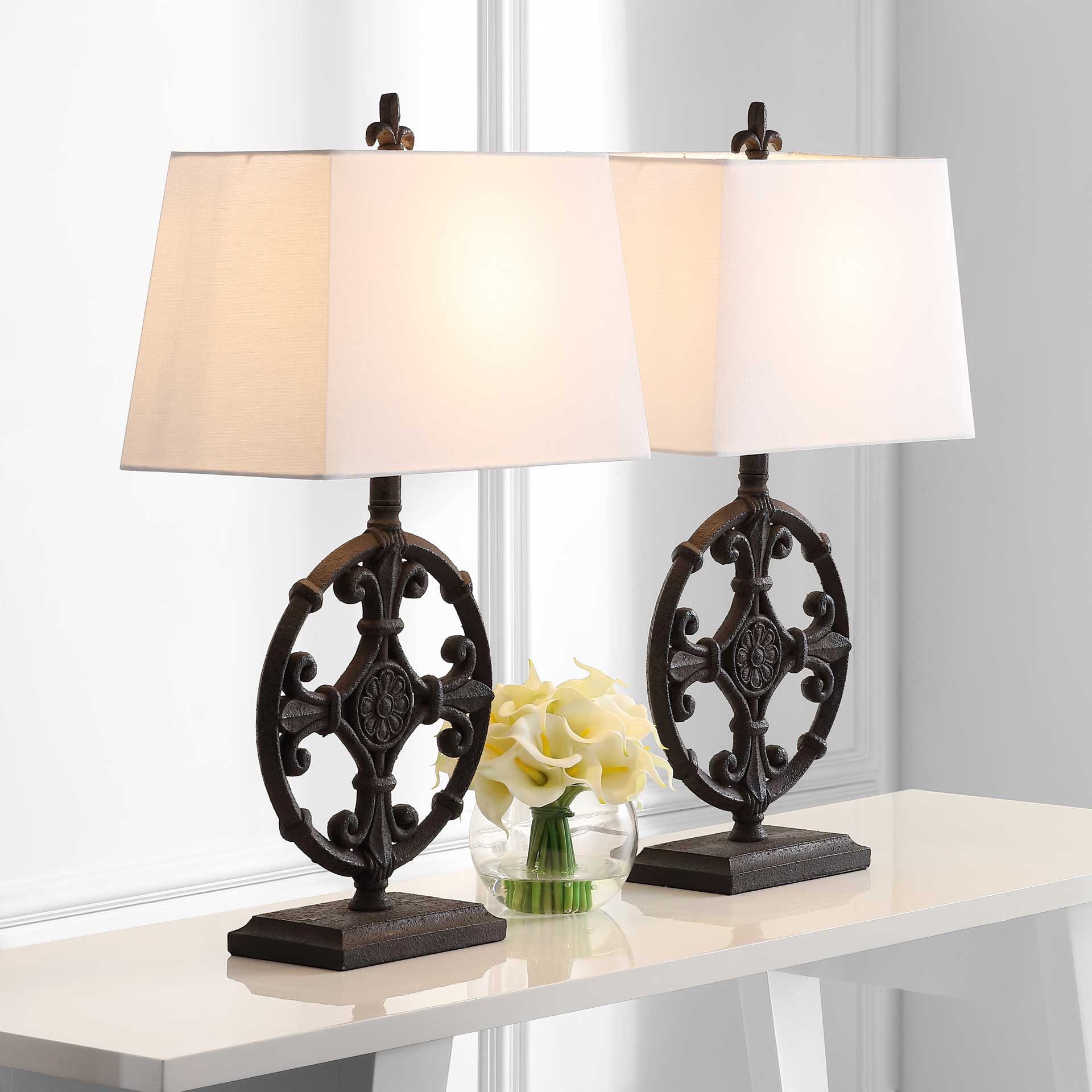 Walker Table Lamp Iron (Set of 2) - Image 4