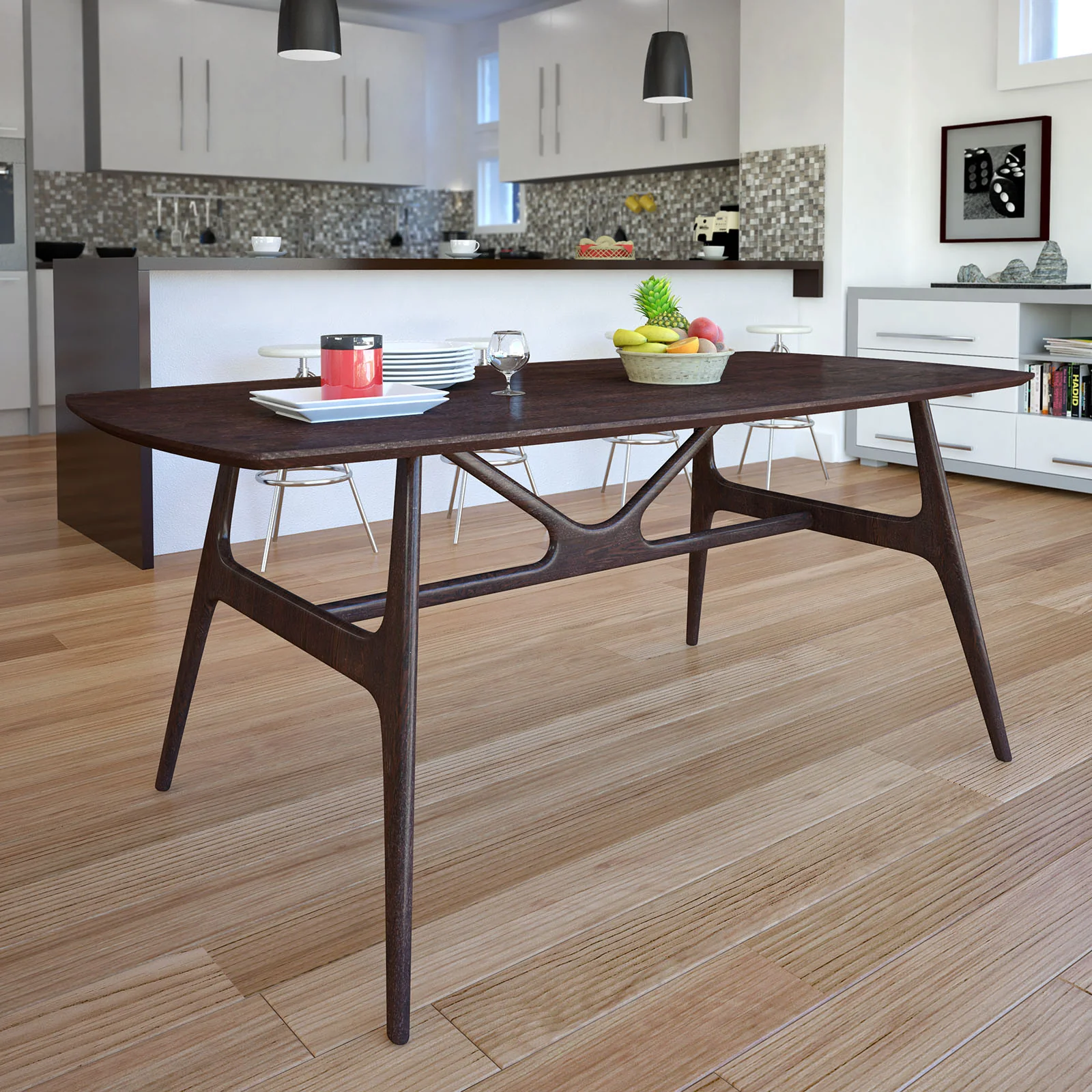 Walsh Dining Table Walnut - Image 5