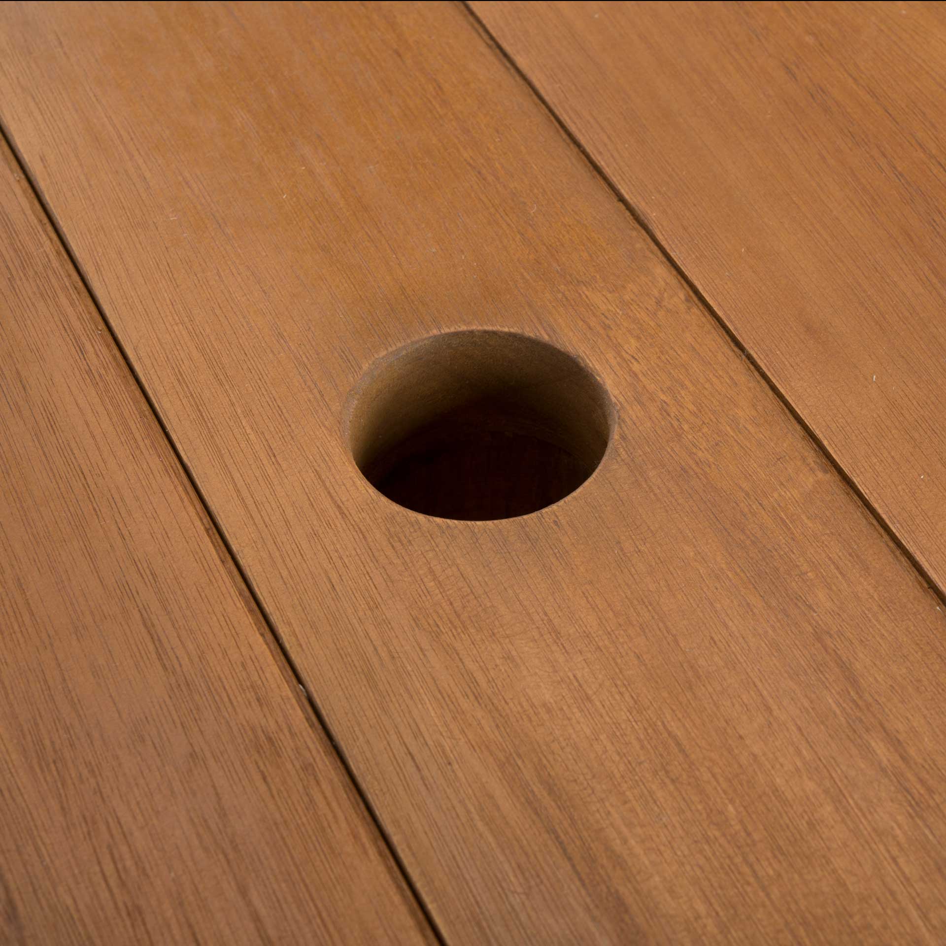 Walsh Round Dining Table Teak - Image 4