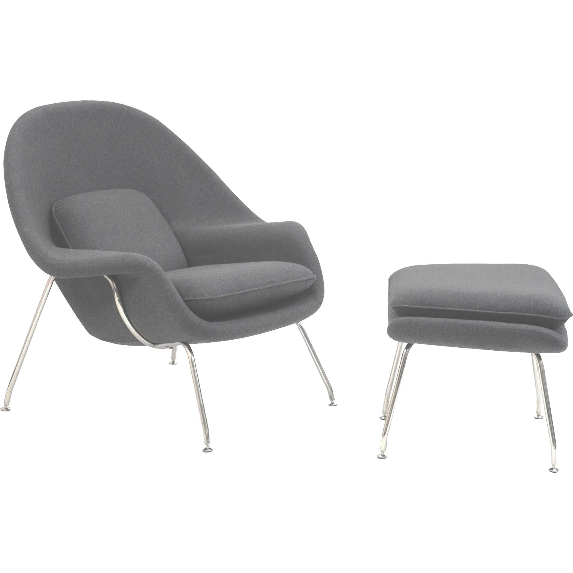 Wander Lounge Chair Light Gray - Image 2