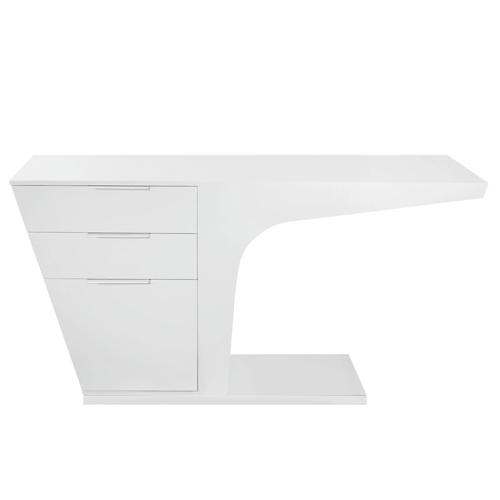 Ward Office Desk White - Image 2